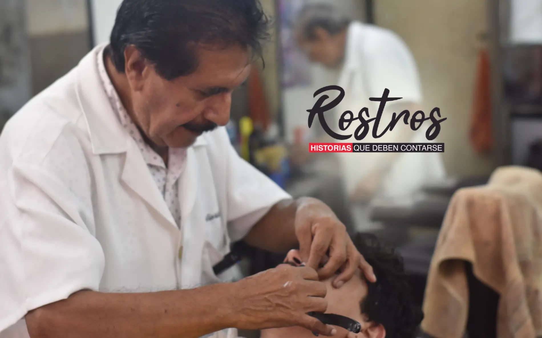 Barbería 'a la antigüita' en Tampico, don Andrés mantiene viva la tradición  Josué García (1)